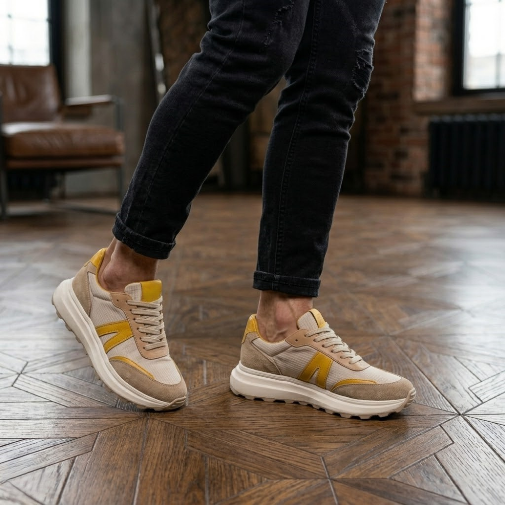 2031 Hakiki Deri Sneaker Eva