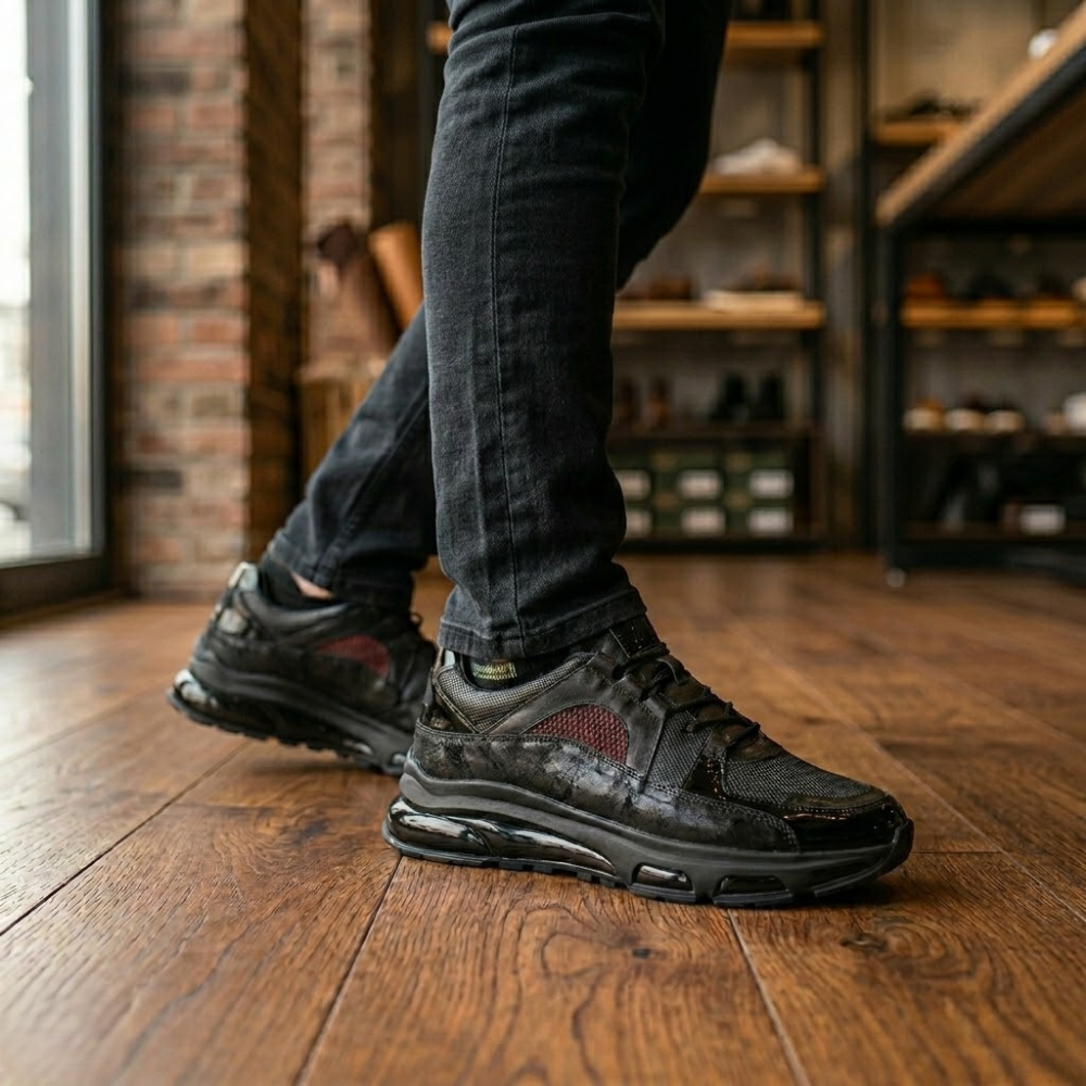 2021 Hakiki Deri Sneakers