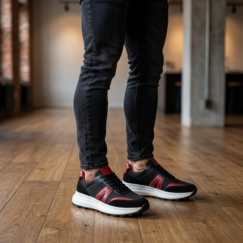 2031 Hakiki Deri Sneaker Eva
