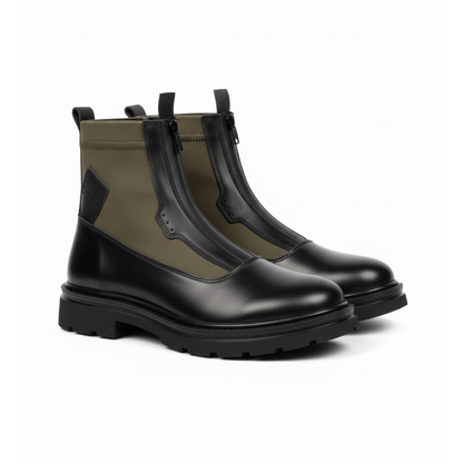 Streçli Hakiki Deri Bot