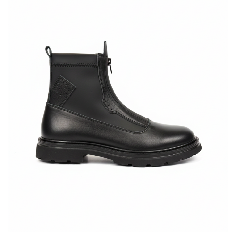 Streçli Hakiki Deri Bot