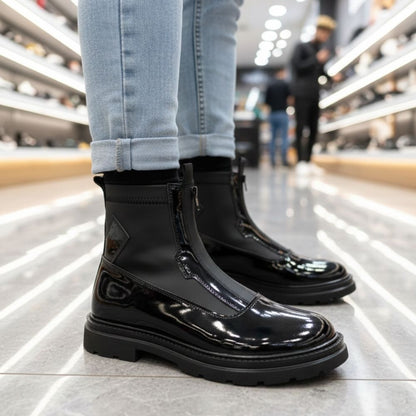 Streçli Hakiki Deri Bot