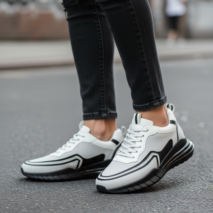 2028 Nubuk Hakiki Deri Sneakers